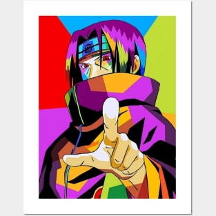 Sasuke wpap Posters and Art